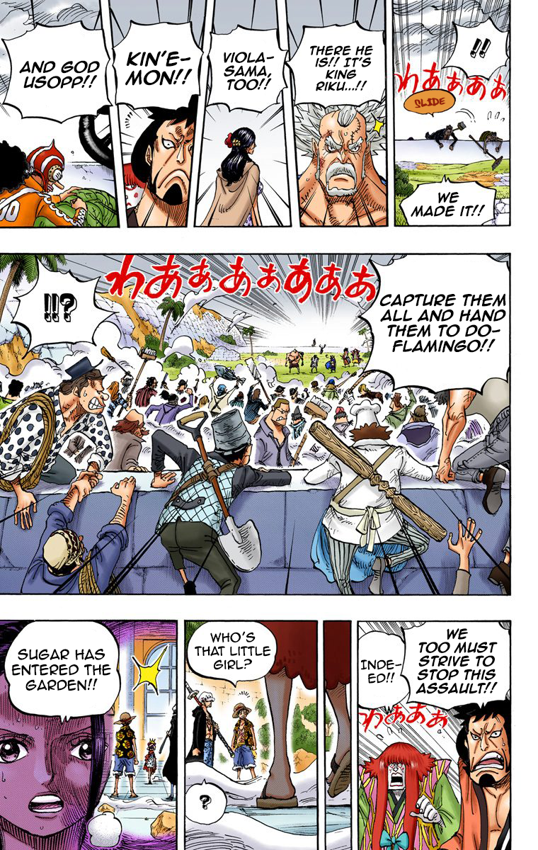 One Piece - Digital Colored Comics Chapter 758 10